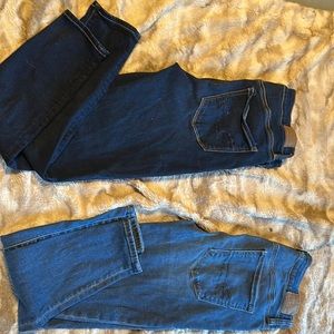 Two size 8 American Eagle jeans.